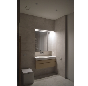 Диффузор под покраску скрытого монтажа SECRET FRAME D200мм